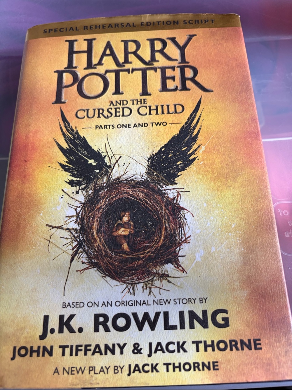 Harry Potter and the Cursed Child Special Rehearsal Edition - Gold Cover